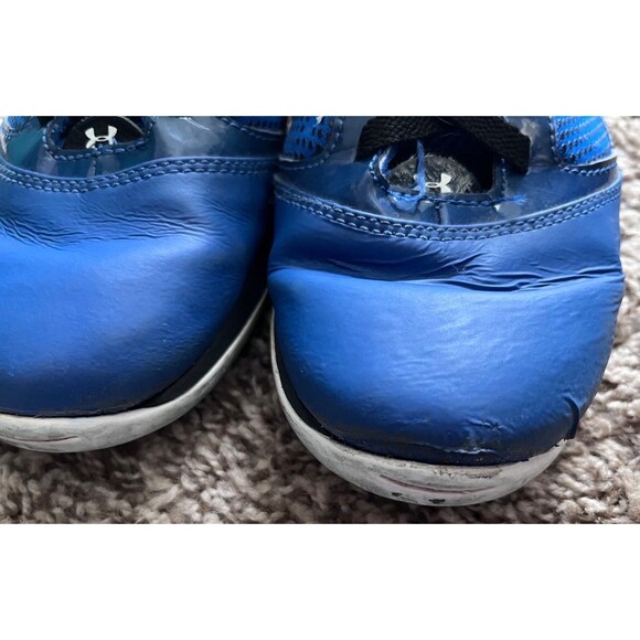 Under Armour Boys Sneakers Shoes Blue Youth Size 7Y - Picture 6 of 7